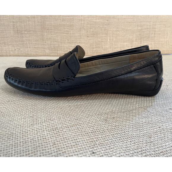 Robert Zur Sven Driving Mocs, Black Glove, Amazingly Soft Leather, Men's 12 4A - Picture 7 of 10